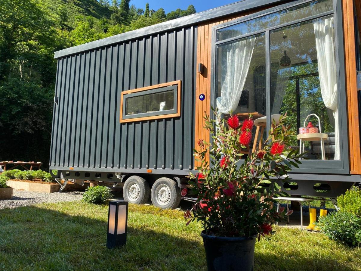 Hotel Vagona Tiny House Rize Exterior foto