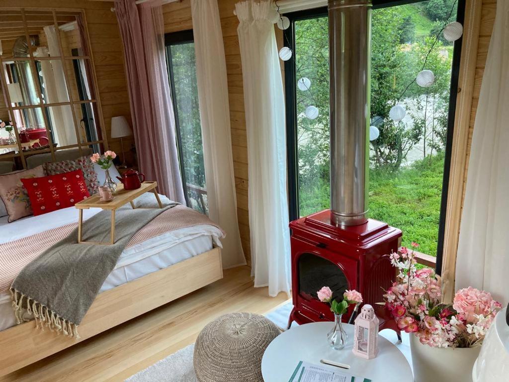 Hotel Vagona Tiny House Rize Exterior foto