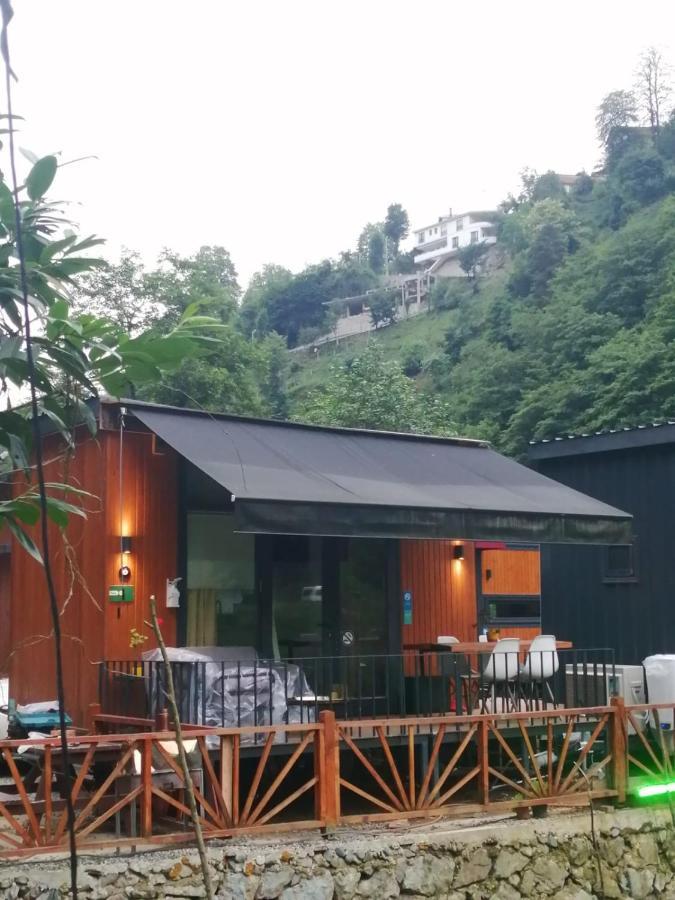 Hotel Vagona Tiny House Rize Exterior foto