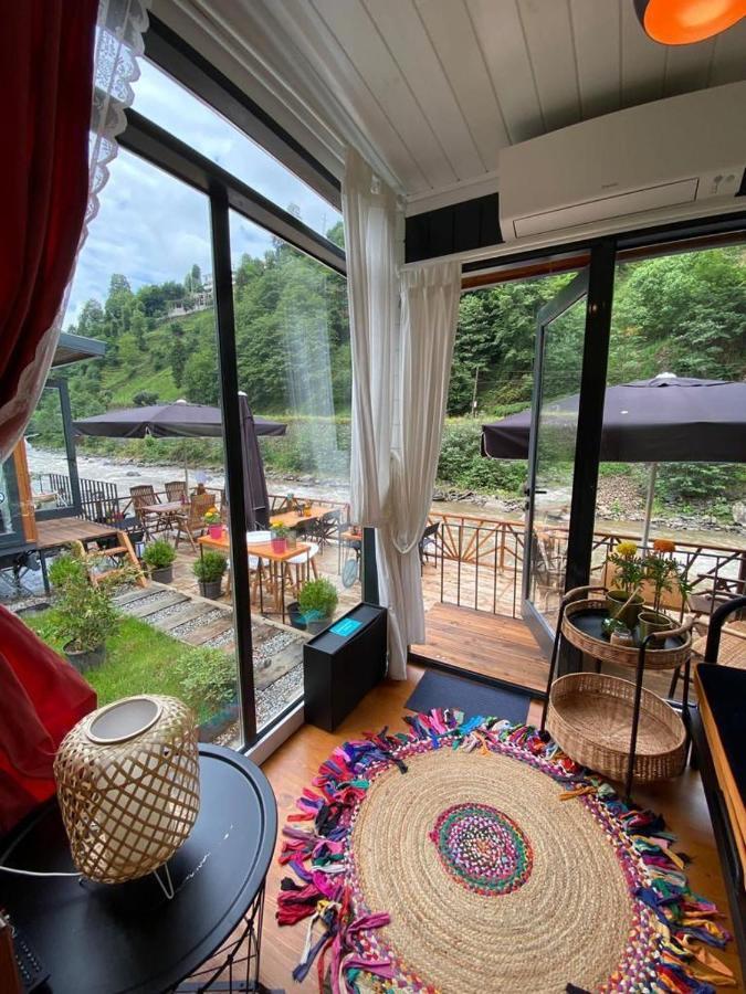 Hotel Vagona Tiny House Rize Exterior foto
