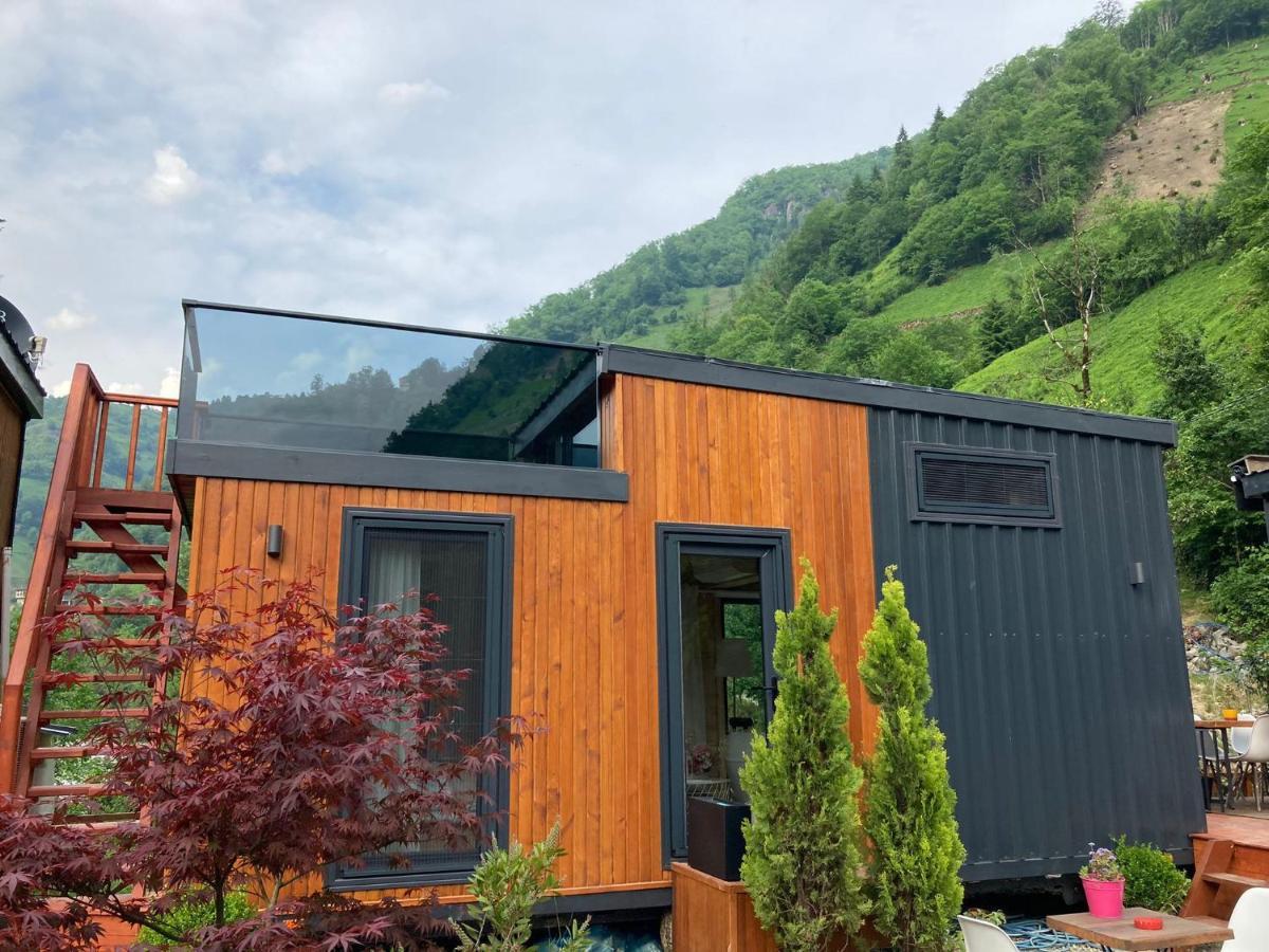 Hotel Vagona Tiny House Rize Exterior foto